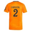 Camisolas Real Madrid Carvajal 2 Criança 2º Equipamento Alternativa 2024-25 Manga Curta